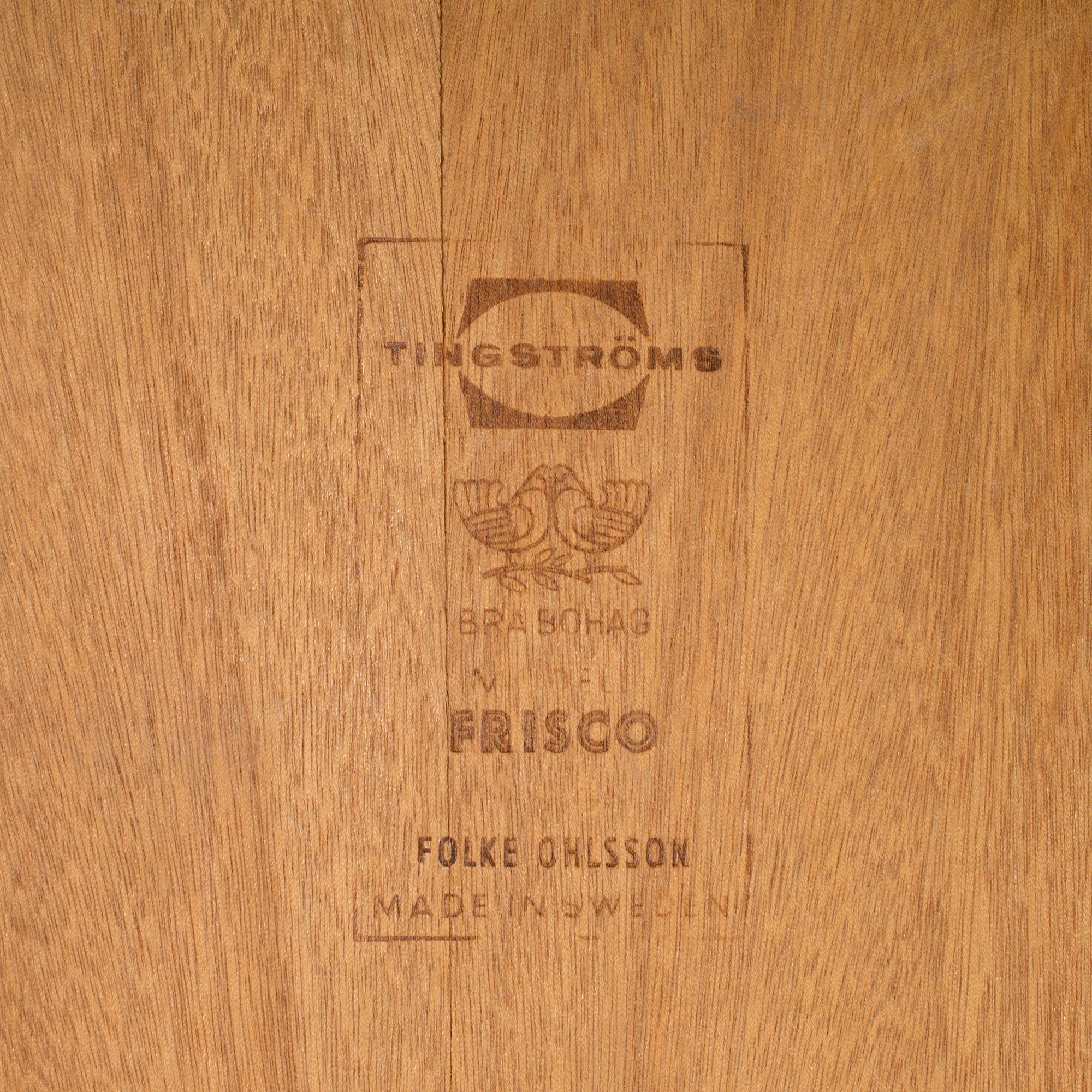SOFFBORD, "Frisco", Folke Ohlsson, Tingströms, 1900-talets andra hälft.