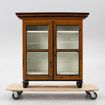 Display cabinet, late 19th century,