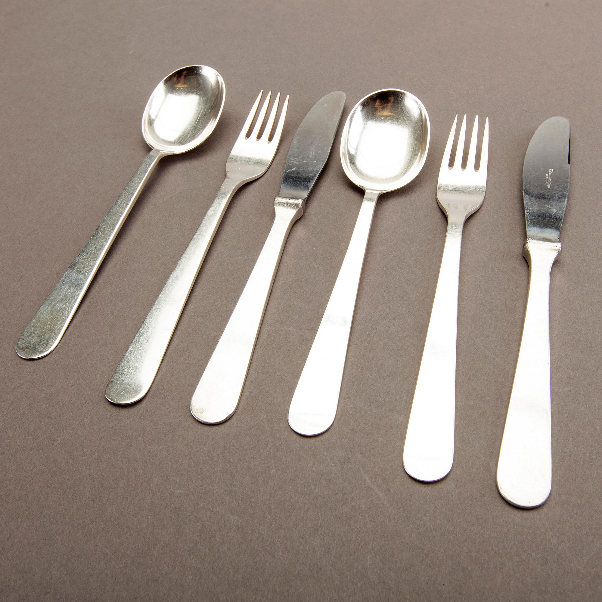 Wiwen Nilsson, bestick, 30 delar, 1958-59.