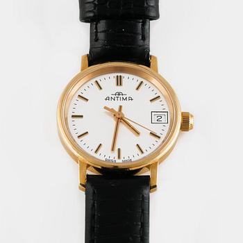 ARMBANDSUR, Dam, 18 k guld, Antima.