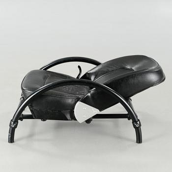 "Rover chair" by Ron Arad, One Off Ltd, London, 1980s.
