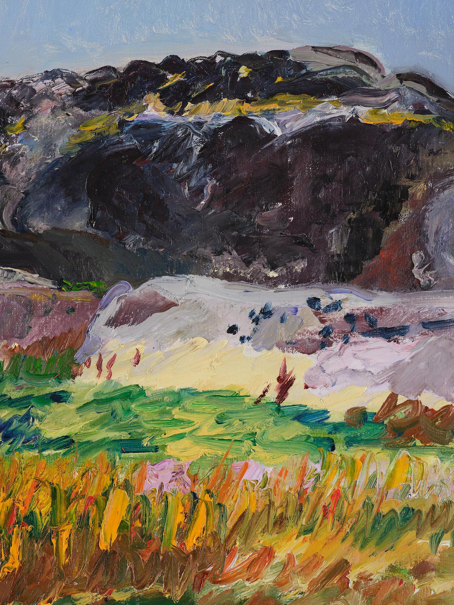 Lena Cronqvist, "Berget, Rundholmen".