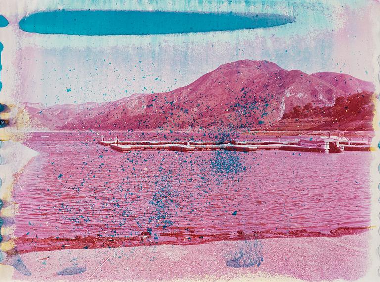 Matthew Brandt, "Yuba Lake, CA 7", 2011.