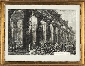 Francesco Piranesi, kopparstick.