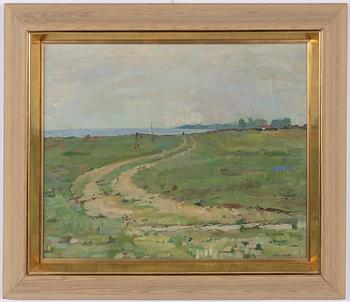 Gunnar Svenson, Coastal landscape.