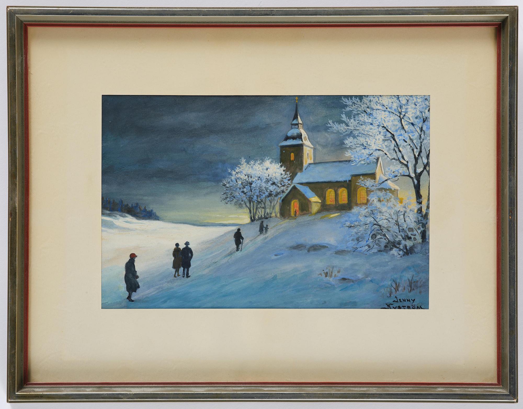 Jenny Nyström, "Happy New Year!".