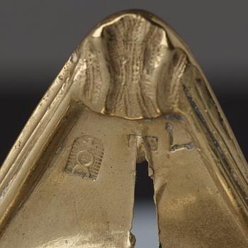 LJUSSTAKE, av Simon Pantaleon (privilegium i Stockholm 1754, död 1776), rokoko.