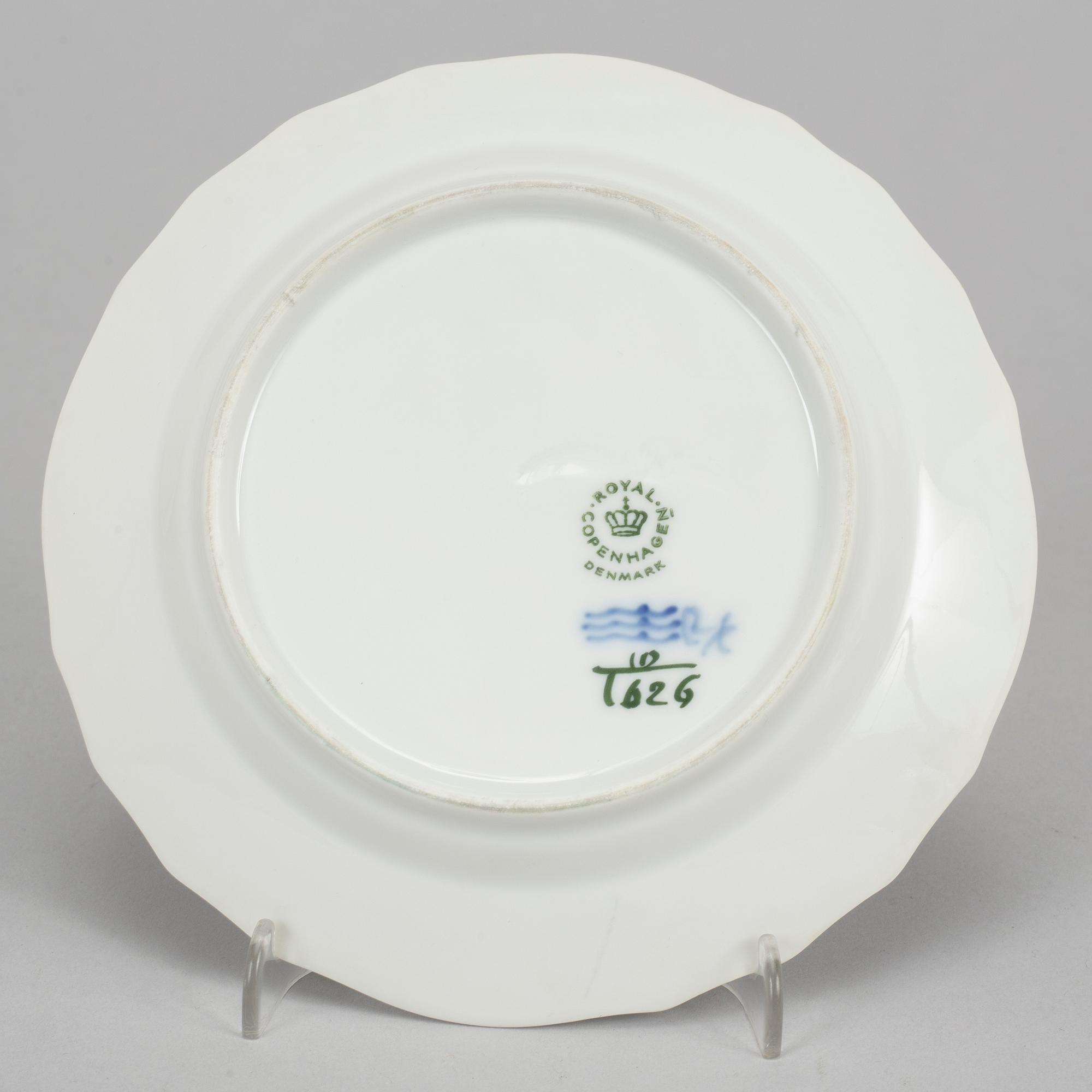 Royal Copenhagen, a part 'Blå Blomst' coffee service, Denmark (26 pieces).