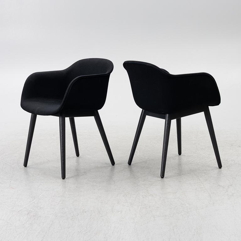 Stolar, 4 st, "Fiber armchair", Iskos-Berlin, Muuto.