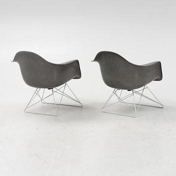Charles & Ray Eames, stolar, ett par,  "LAR / Cat Cradle", Herman Miller, USA, 1950/60-tal.