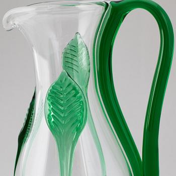 KANNA, glas, "New Friends" Ernst Billgren, Kosta Boda, sent 1900-tal.