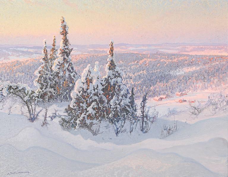 oil on canvas, signed.