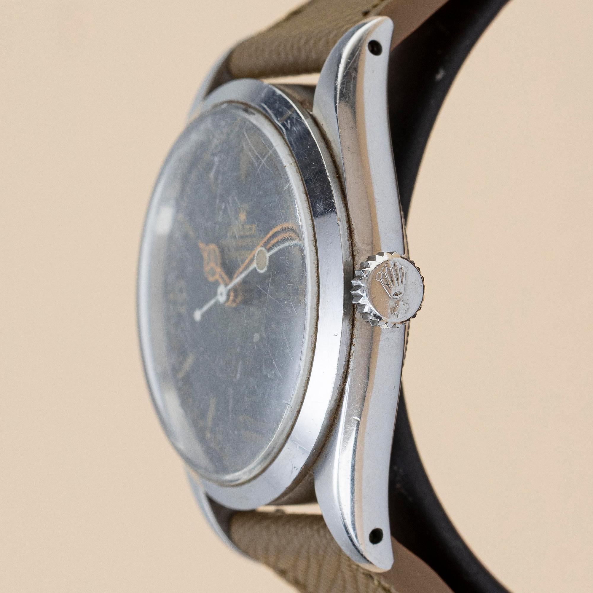 Rolex, Explorer, "Nobel family", "Radium Chapter ring OCC Dial", ca 1956.