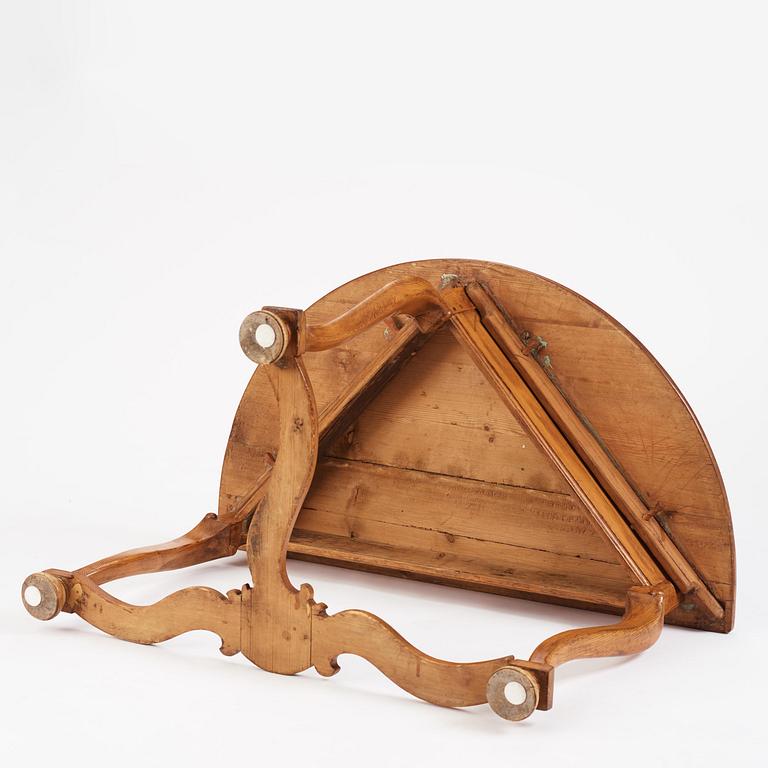 Bord, Sverige, 1700-talets första hälft, Senbarock.