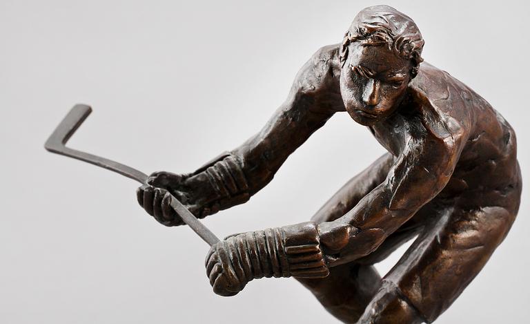 STERETT-GITTINGS KELSEY, skulptur, brons, Royal Copenhagen, sign Kelsey, dat 76 samt nr 361/2500.