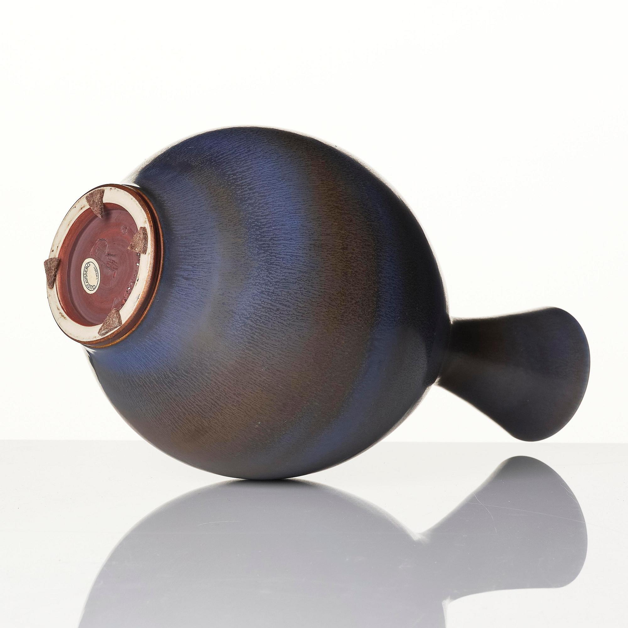 Berndt Friberg, a stoneware vase, Gustavsberg Studio 1973.