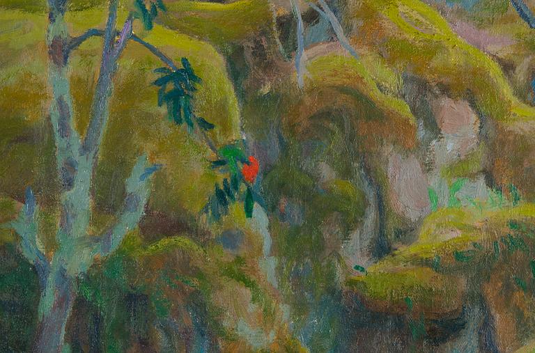 Gabriel Engberg, Sammalainen kallio.