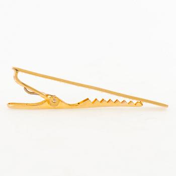 A BJÖRN WECKSTRÖM TIE PIN, 14K gold. Lapponia 1971.