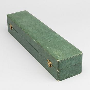 SUPKOPPAR / BÄGARE, 6 st, silver, Carl Fredrik Carlman, 1949.