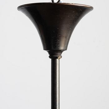 Edward Hald, a ceiling lamp, Orrefors, 1930s.
