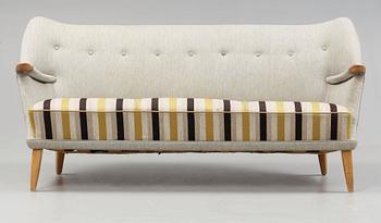 A Kurt Østervig upholstered sofa, Rolschau Møbler, Denmark post 1953.