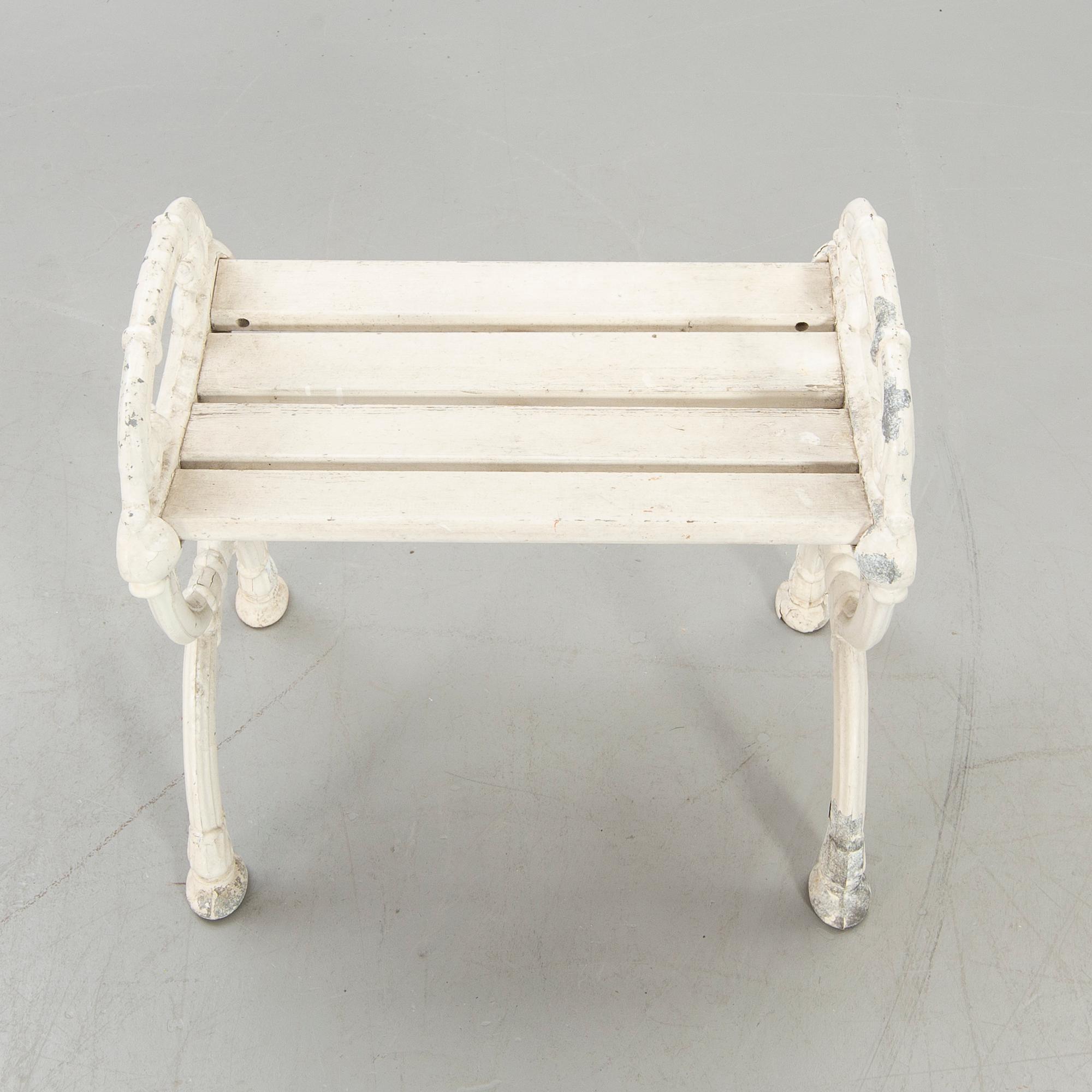 Byarums Bruk, bench, second half of the 20th century.