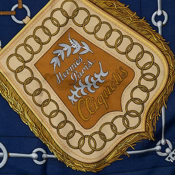 Hermès, a 'Cliquetis' scarf.