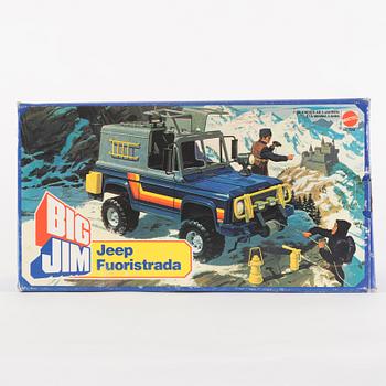 BIG JIM, Jeep i förpackning, Mattel, 1981.