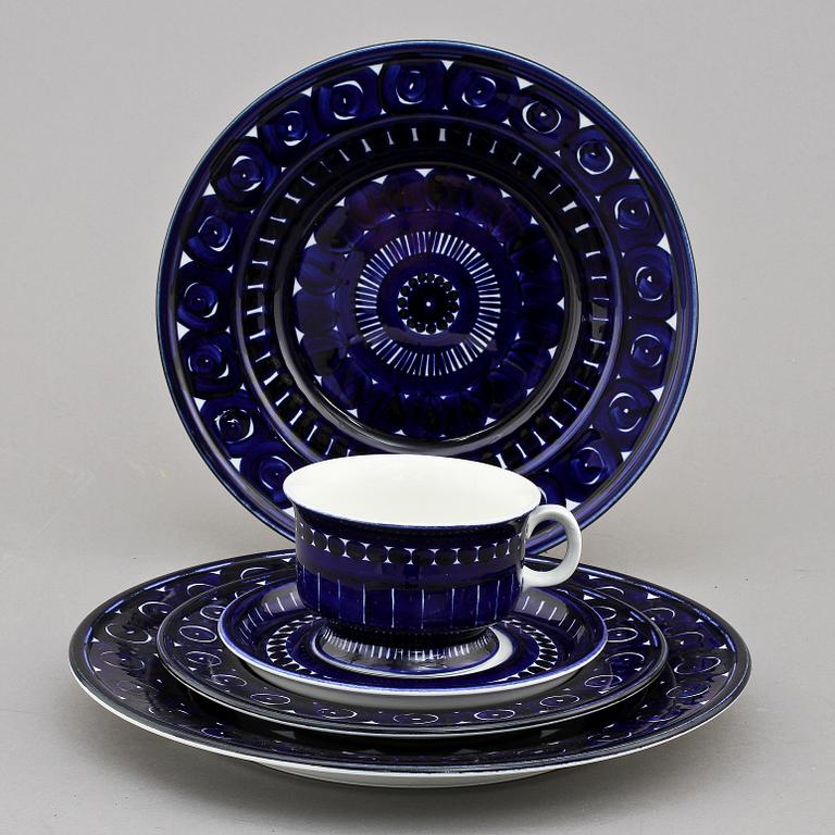 PARTI PORSLIN, 22 delar, Ulla Procopé, "Valencia", Arabia.