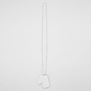 GUCCI, a sterling silver necklace.
