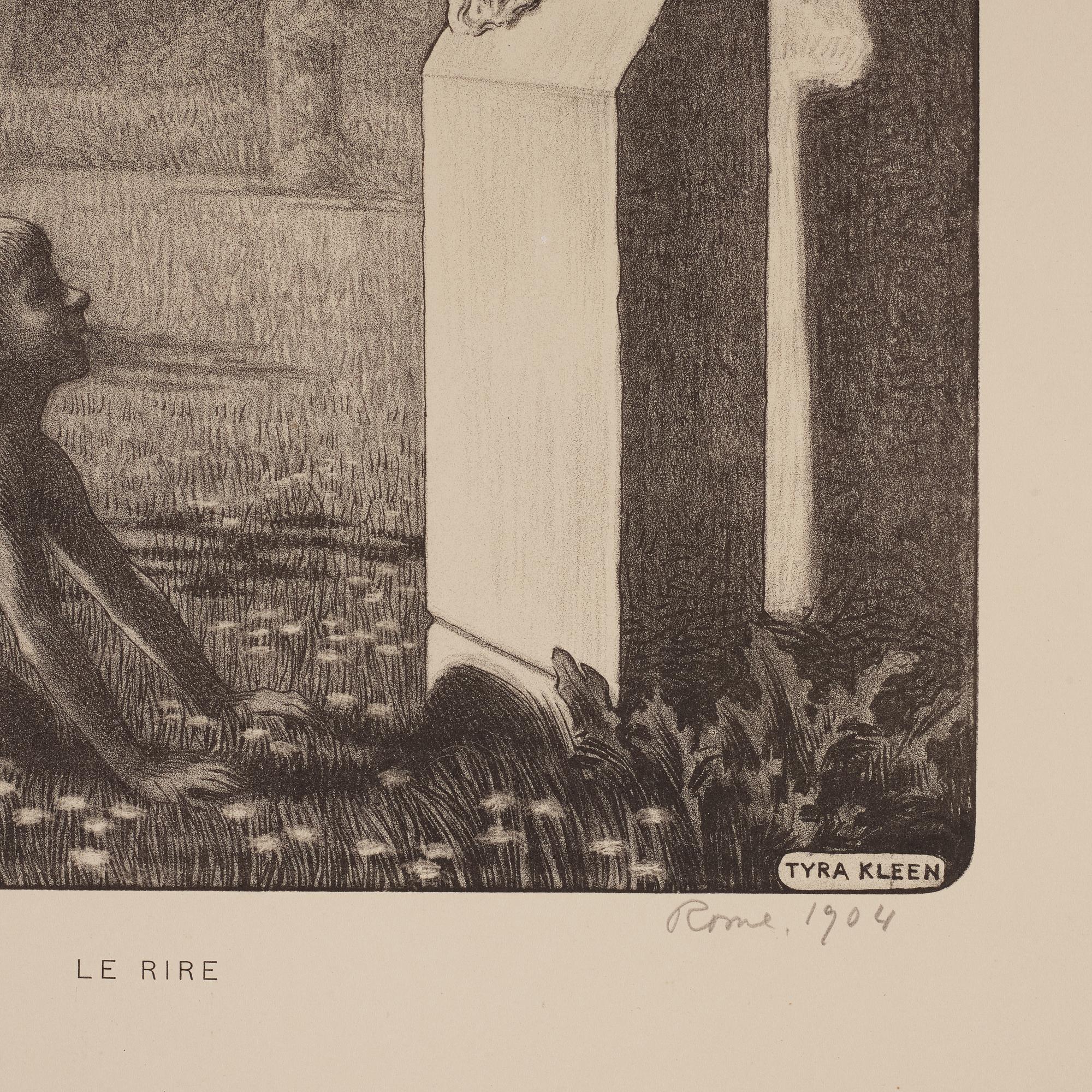 Tyra Kleen, mapp med sju litografier.