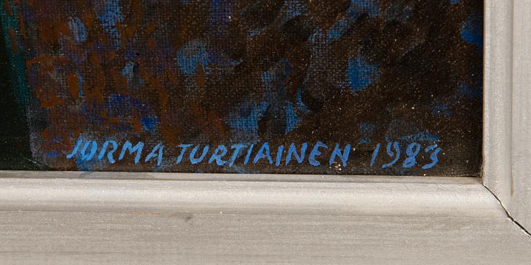 JORMA TURTIAINEN, oil on canvas, signed and dated 1983.