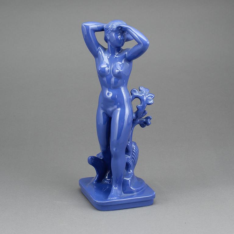 FIGURIN, porslin Arthur Percy, Upsala Ekeby, kring 1900-talet mitt.