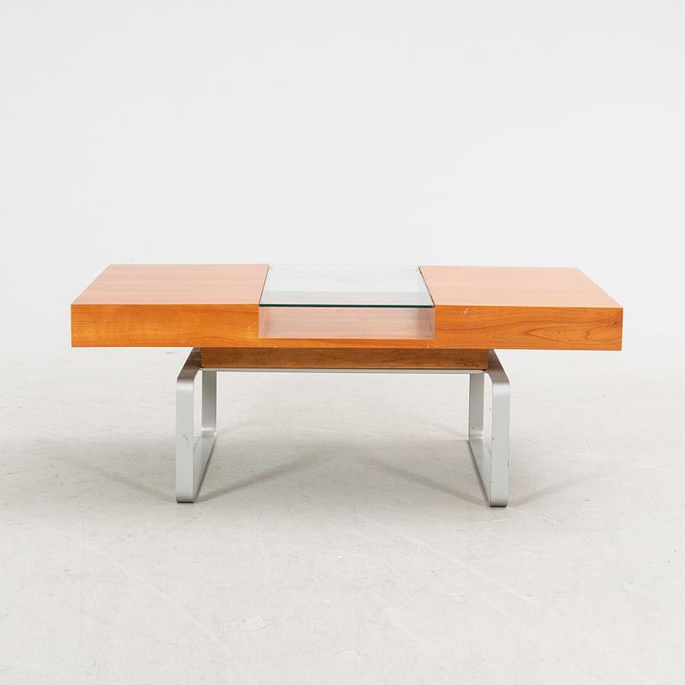 A 21st century American coffee table.