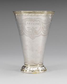 76. BÄGARE, silver. Olof Yttraeus, Uppsala 1780.