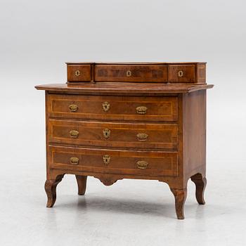 Bureau with a superstructure, Baroque, 18th century.