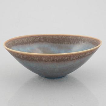 Stig Lindberg, a stoneware bowl, Gustavsbergs studio 1951.