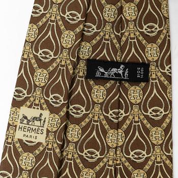 Hermès, ties, 3 pcs.