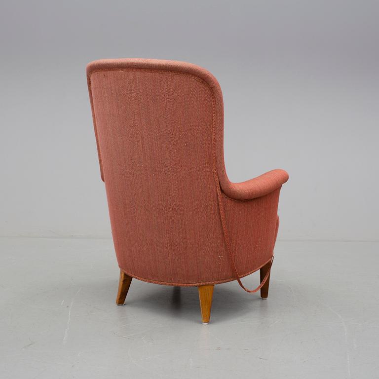 FÅTÖLJ, "Marino", Carl Malmsten, omkr 1900-talets mitt.