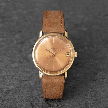 1009. Universal Genève, Polerouter, "Salmon Dial", ca 1960.