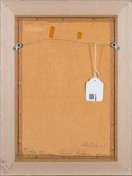 NIKOLAI LEHTO, oil on canvas laid on cardboard, signed and dated -71.