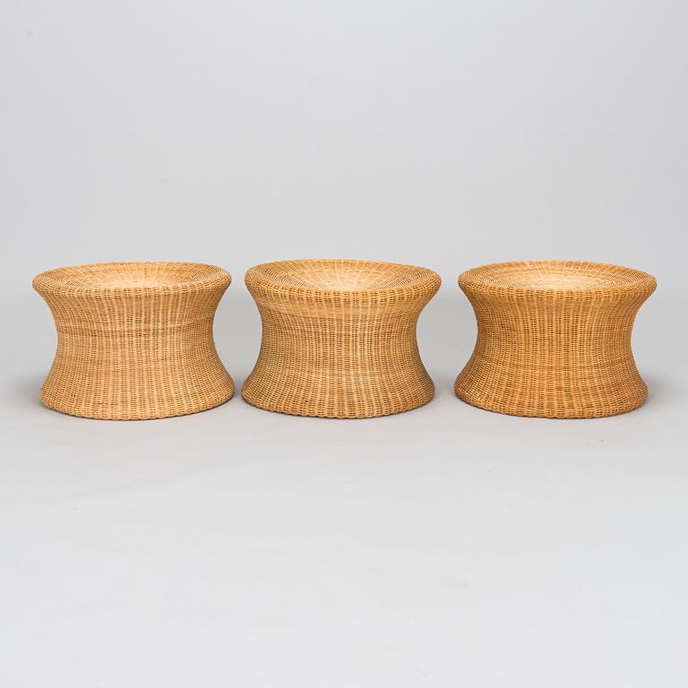 Eero Aarnio, Three stools "Story Stool" made by Sokeva.