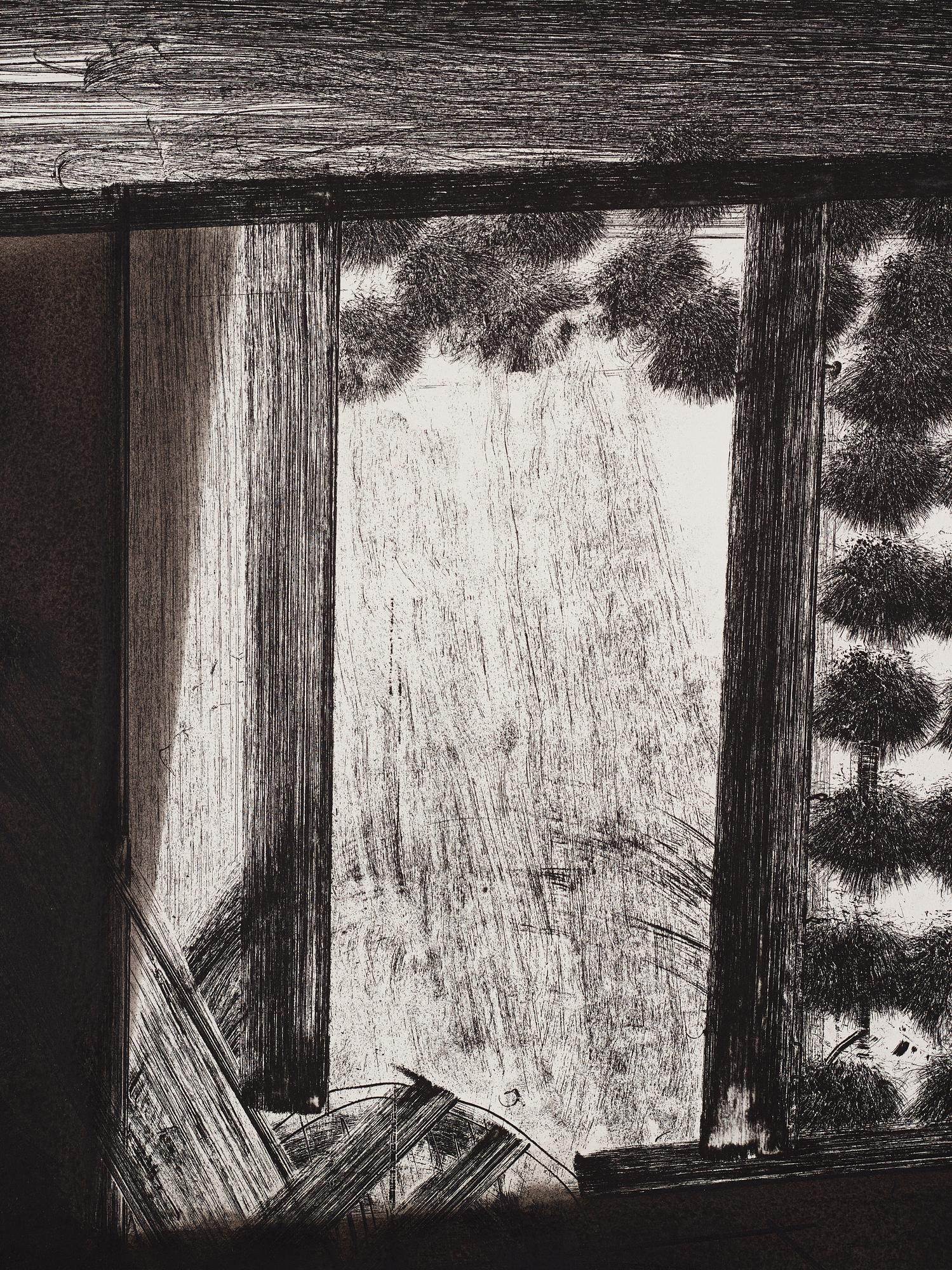 Howard Hodgkin, etsning. Signerad och numrerad 91/100. Daterad -79.