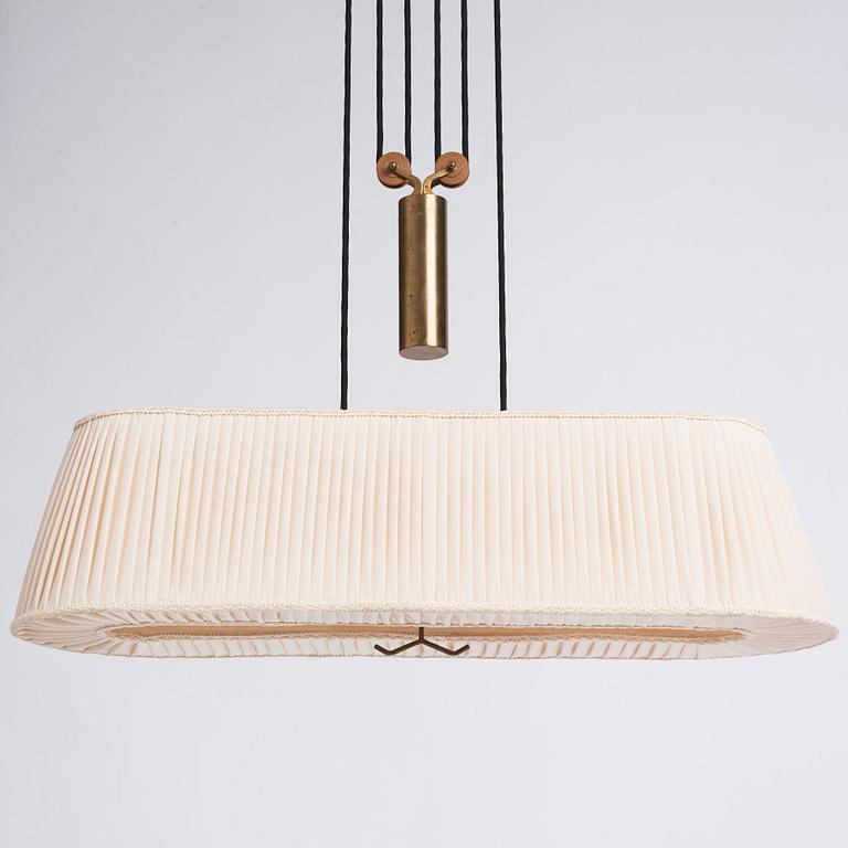 Harald Notini, a ceiling lamp, model '11827', Arvid Böhlmarks Lampfabrik, Sweden, 1940-50s.