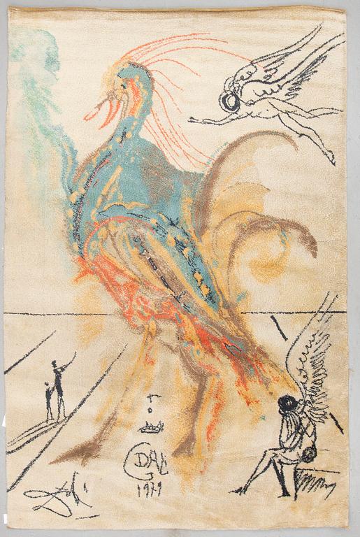 A RUG, after Salvador Dali, Ege Axminster, Denmark, ca 274 x 179 cm.