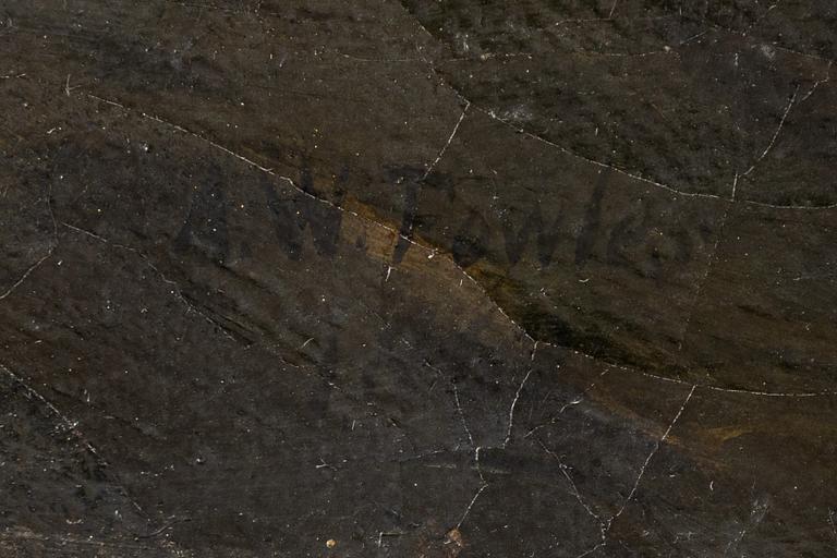 Arthur Wellington Fowles, tillskriven, olja på duk, signerad och daterad 1862.