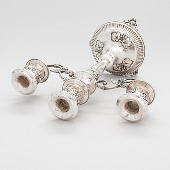 Kandelaber, sterlingsilver, Grekland 1900-talets mitt.