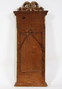 SPEGEL, sengustaviansk, stämplad troligen med Jönköpings hallstämpel, tidigt 1800-tal.