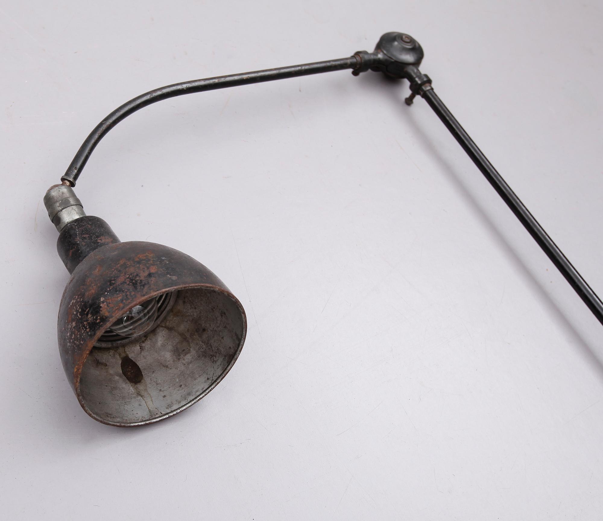 INDUSTRILAMPA, Triplex-pendel,Johan Petter Johansson, Asea, Enköping, 1900-talets första hälft.