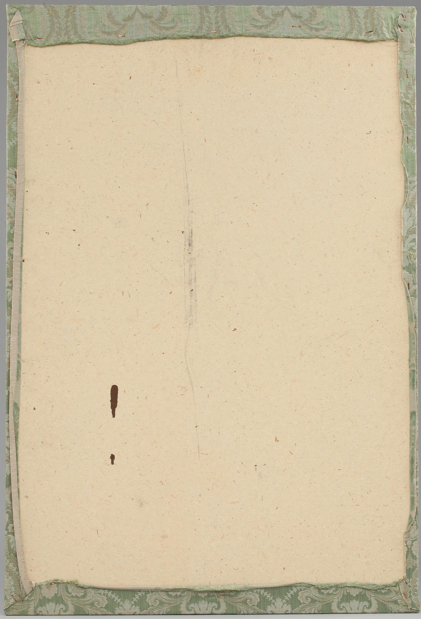 ENRICO BAJ, serigrafi på tyg med collage, sign och numr 195/500.